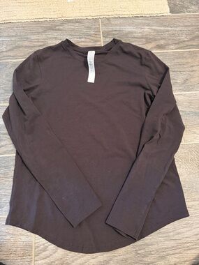 lululemon love crew long sleeve in sequoia